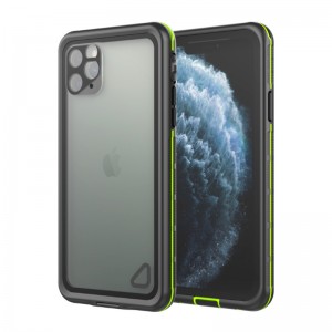 waterdicht schokbestendig iphone 11 geval onder water ipod geval iphone 11 waterdichte zaak (black) met transparante rugdekking